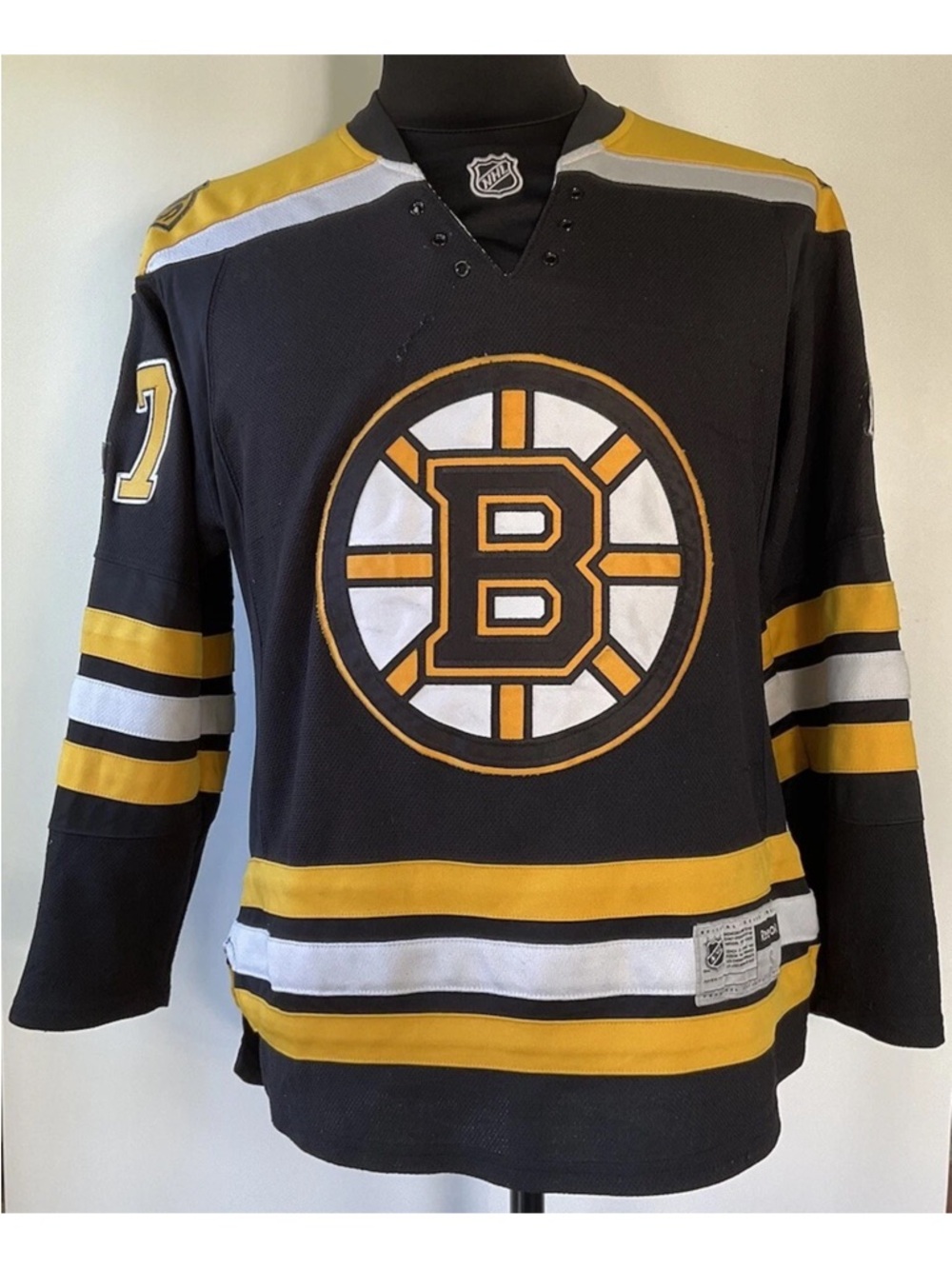 Reebok Boston Bruins Torey Krug Stitched Jersey Size Small